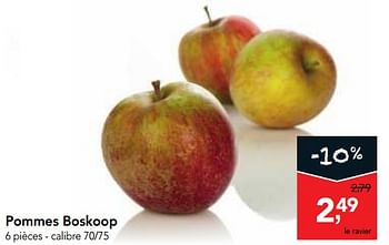 Promotions Pommes boskoop - Produit maison - Makro - Valide de 17/01/2018 à 30/01/2018 chez Makro