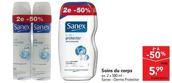 Promotions Soins du corps sanex dermo protector - Sanex - Valide de 17/01/2018 à 30/01/2018 chez Makro