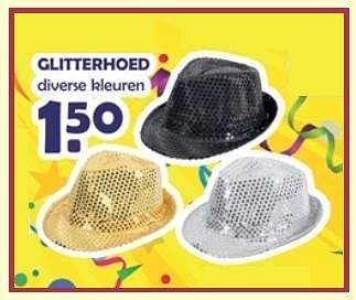 Promoties Glitterhoed - Huismerk - Van Cranenbroek - Geldig van 15/01/2018 tot 03/02/2018 bij Van Cranenbroek