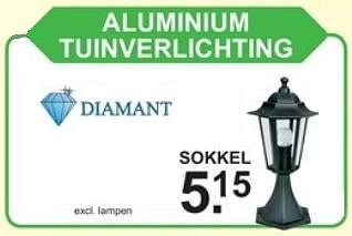 Promoties Sokkel diamant - Diamant - Geldig van 15/01/2018 tot 03/02/2018 bij Van Cranenbroek