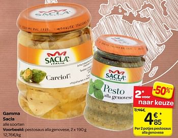 Promoties Gamma sacla - Sacla - Geldig van 17/01/2018 tot 29/01/2018 bij Carrefour