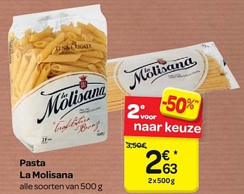 Promoties Pasta la molisana - La Molisana - Geldig van 17/01/2018 tot 29/01/2018 bij Carrefour