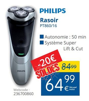 Promotions Philips rasoir pt860-16 - Philips - Valide de 15/01/2018 à 31/01/2018 chez Eldi