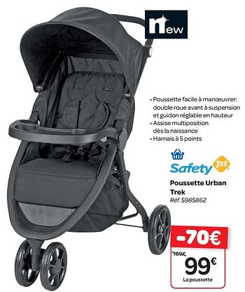 Promotion Carrefour Safety 1st Poussette Urban Trek Safety 1st Bebe Grossesse Valide Jusqua 4 Promobutler