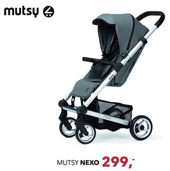 Promoties Mutsy nexo - Mutsy - Geldig van 14/01/2018 tot 10/02/2018 bij Baby & Tiener Megastore