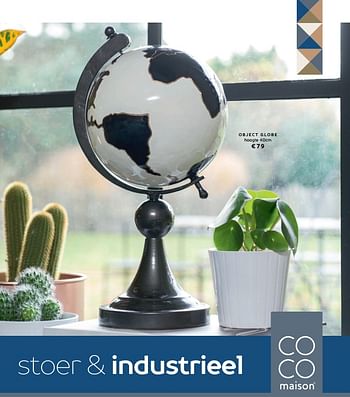 Promotions Object globe - CoCo Maison - Valide de 03/11/2017 à 30/04/2018 chez Henders & Hazel