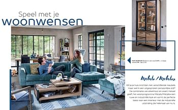Promoties Poef thompson - Huismerk - Henders & Hazel - Geldig van 03/11/2017 tot 30/04/2018 bij Henders & Hazel