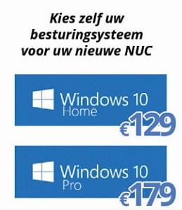 Promoties Windows 10 home - Windows - Geldig van 15/01/2018 tot 28/02/2018 bij Compudeals