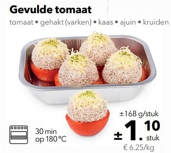 Promoties Gevulde tomaat - Huismerk - Buurtslagers - Geldig van 19/01/2018 tot 25/01/2018 bij Buurtslagers