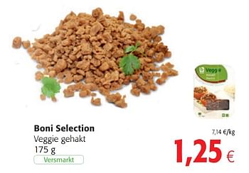Promoties Boni selection veggie gehakt - Boni - Geldig van 17/01/2018 tot 30/01/2018 bij Colruyt