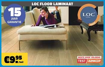 Promoties Loc floor laminaat - Loc Floor - Geldig van 07/01/2018 tot 31/01/2018 bij Bouwcenter Frans Vlaeminck