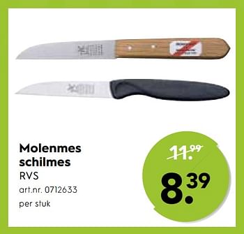 Promoties Molenmes schilmes - Huismerk - Blokker - Geldig van 17/01/2018 tot 31/01/2018 bij Blokker