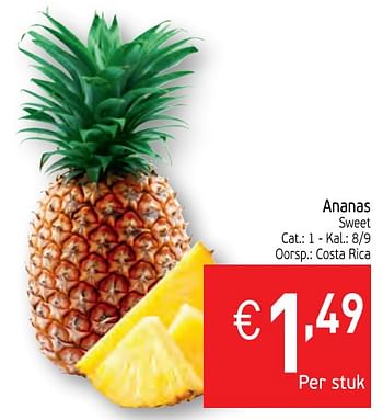 Promoties Ananas sweet - Huismerk - Intermarche - Geldig van 23/01/2018 tot 28/01/2018 bij Intermarche