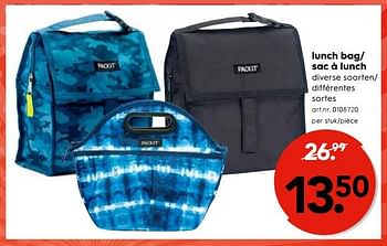 Promotions Lunch bag- sac à lunch - Pack it - Valide de 17/01/2018 à 31/01/2018 chez Blokker