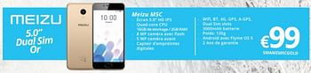 Promotions Meizu m5c - Meizu - Valide de 15/01/2018 à 28/02/2018 chez Compudeals