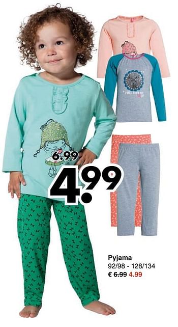 Beeldhouwer Afdeling Kansen Huismerk - Wibra Pyjama kinderen - Promotie bij Wibra