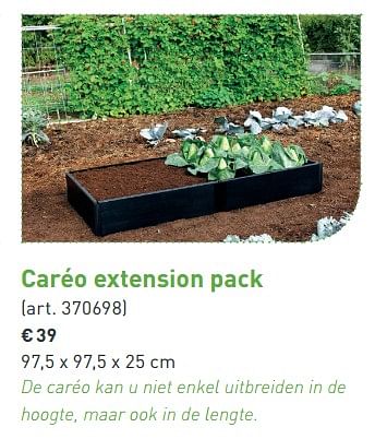 Promoties Caréo extension pack - ACD - Geldig van 15/01/2018 tot 15/06/2018 bij Aveve
