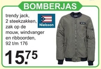 Promoties Bomberjas - Nielsson - Geldig van 29/01/2018 tot 17/02/2018 bij Van Cranenbroek