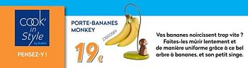 Promotions Porte-bananes monkey - Joie - Valide de 01/02/2018 à 25/02/2018 chez Krefel