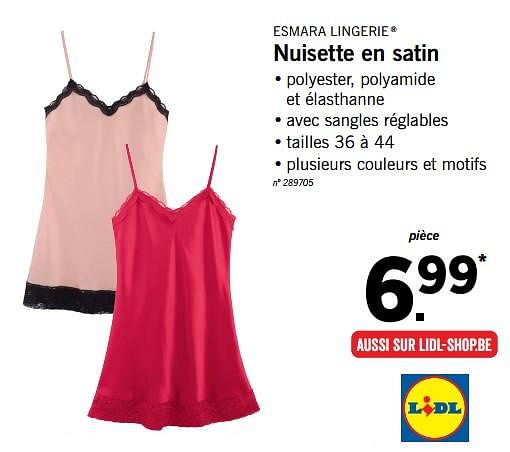 Nuisette lidl best sale