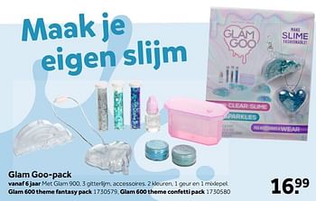 Promoties Glam goo-pack glam 600 theme fantasy pack - Huismerk - Bart Smit - Geldig van 29/01/2018 tot 18/02/2018 bij Bart Smit
