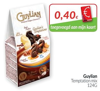 Promoties Guylian temptation mix - Guylian - Geldig van 01/02/2018 tot 28/02/2018 bij Intermarche