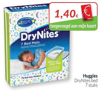 Promotions Huggies drynites bed - Huggies - Valide de 01/02/2018 à 28/02/2018 chez Intermarche
