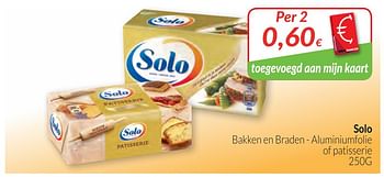 Promoties Solo bakken en braden - Solo - Geldig van 01/02/2018 tot 28/02/2018 bij Intermarche