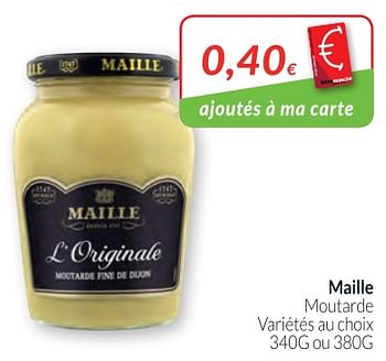Promotions Maille moutarde - Maille - Valide de 01/02/2018 à 28/02/2018 chez Intermarche