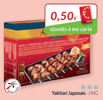 Promotions Yakitori japonais - Produit maison - Intermarche - Valide de 01/02/2018 à 28/02/2018 chez Intermarche