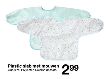 Promoties Plastic slab met mouwen - Huismerk - Zeeman  - Geldig van 03/02/2018 tot 21/07/2018 bij Zeeman