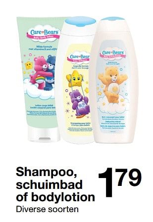 Promoties Shampoo, schuimbad of bodylotion - Huismerk - Zeeman  - Geldig van 03/02/2018 tot 21/07/2018 bij Zeeman