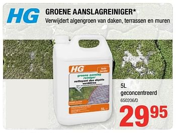 Promoties Groene aanslagreiniger - HG - Geldig van 01/02/2018 tot 18/02/2018 bij HandyHome