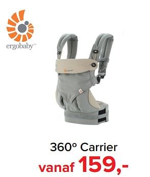 Promoties 360º carrier - ERGObaby - Geldig van 01/02/2018 tot 03/03/2018 bij Baby-Dump