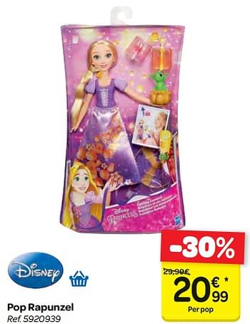 Promotions Pop rapunzel - Disney - Valide de 07/02/2018 à 19/02/2018 chez Carrefour