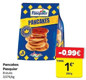 Promoties Pancakes pasquier - Brioche pasquier - Geldig van 07/02/2018 tot 19/02/2018 bij Carrefour