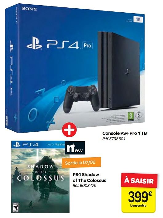 ps4pro carrefour