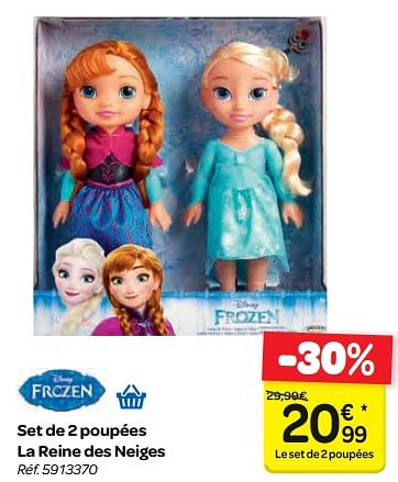 jouet reine des neiges carrefour