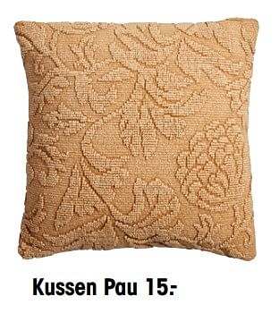 Promotions Kussen pau - Produit maison - Kwantum - Valide de 12/02/2018 à 25/02/2018 chez Kwantum