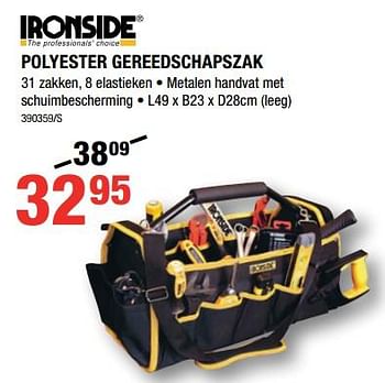 Promotions Polyester gereedschapszak - Ironside - Valide de 01/02/2018 à 18/02/2018 chez HandyHome