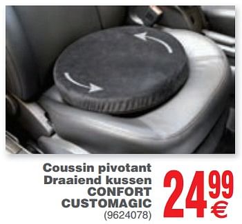 Promoties Coussin pivotant draaiend kussen confort customagic - Custo Confort - Geldig van 06/02/2018 tot 19/02/2018 bij Cora