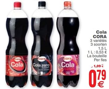 Promoties Cola cora - Huismerk - Cora - Geldig van 06/02/2018 tot 19/02/2018 bij Cora