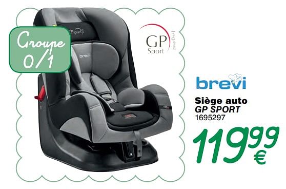 Siege auto best sale brevi gp sport