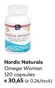 Promoties Nordic naturals omega woman - Nordic naturals - Geldig van 07/02/2017 tot 06/03/2018 bij Bioplanet