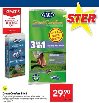 Promoties Green comfort 3-in-1 - Viano - Geldig van 14/02/2018 tot 27/02/2018 bij Makro