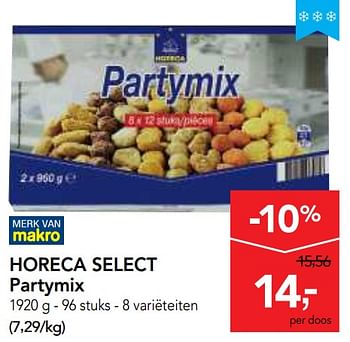 Promoties Partymix - Huismerk - Makro - Geldig van 14/02/2018 tot 27/02/2018 bij Makro