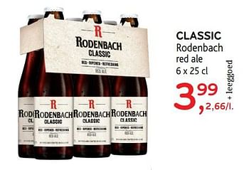 Promoties Classic rodenbach red ale - Rodenbach - Geldig van 14/02/2018 tot 27/02/2018 bij Alvo