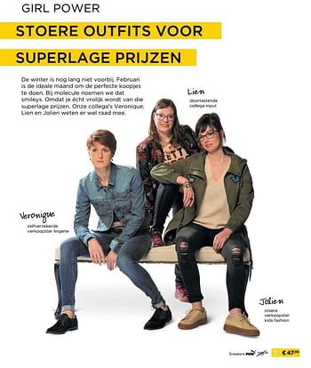 Promoties Sneakers - Puma - Geldig van 01/02/2018 tot 28/02/2018 bij Molecule