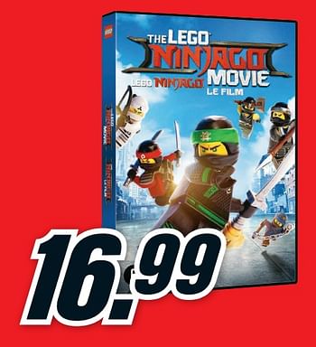 Promotions The lego ningago movie - Lego - Valide de 12/02/2018 à 18/02/2018 chez Media Markt