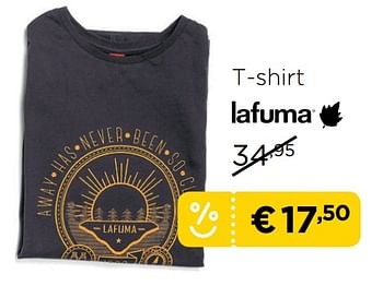 Promotions T-shirt - Lafuma - Valide de 01/02/2018 à 28/02/2018 chez Molecule
